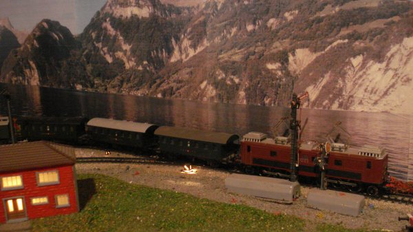 Quelques photographies ferroviaires en bordure du Lac d'Uri