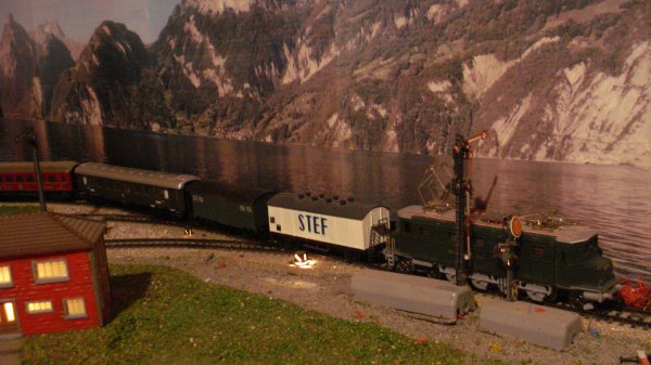 Quelques photographies ferroviaires en bordure du Lac d'Uri