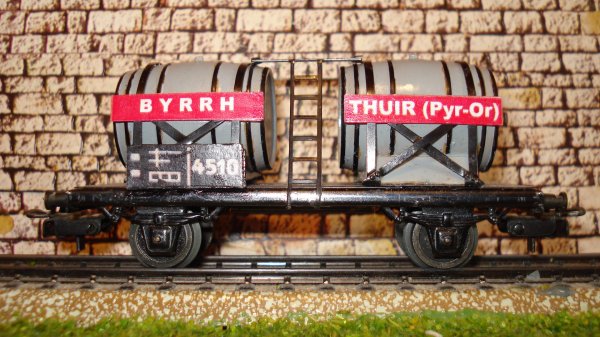 Voici mes premiers wagons bi-foudres; avançons donc dans cette nouvelle aventure