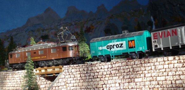 Lorsque les locomotives BLS s'invitent sur le Saint-Gothard !