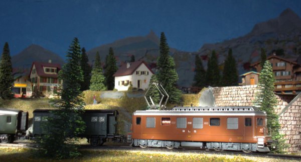 Lorsque les locomotives BLS s'invitent sur le Saint-Gothard !