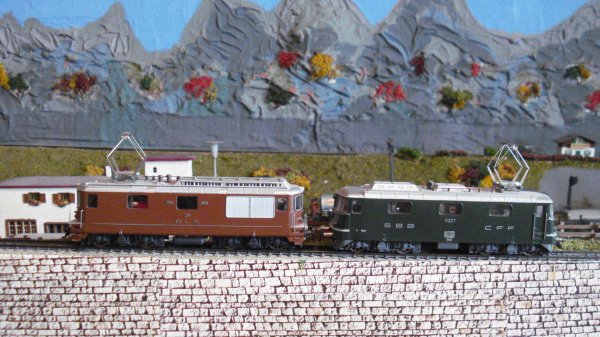 Par la grce du modlisme, voici ce que je considre comme les plus beaux trains  voie normale que notre Helvtie aura connu (deuxime partie) 