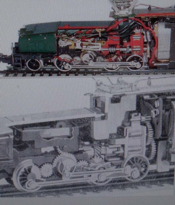 Quelques vues de l'impressionnante technologie lectromcanique de Mrklin (jusque vers les annes 1970 et demeure encore ingale au XXI me sicle), tout particulirement au niveau de sa robustesse et de sa fiabilit  toutes preuves !