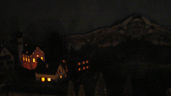 Ambiances crpusculaires dans la zone de la gare