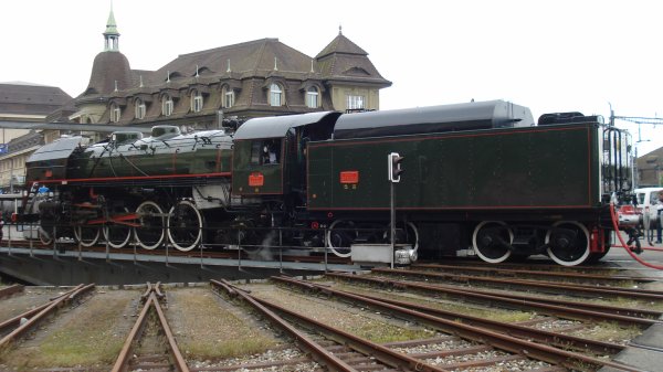 A nouveau de la vapeur sur nos CFF (Lausanne) - Premire partie