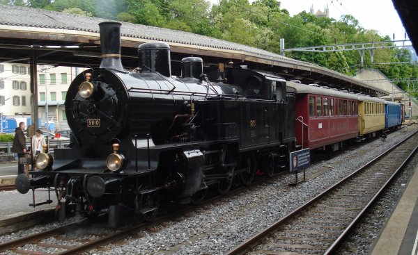 A nouveau de la vapeur sur nos CFF  et BC (Vevey) - Deuxime partie