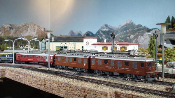 Trains internationaux europens du "Chemin de Fer-Muse du Cabanon"