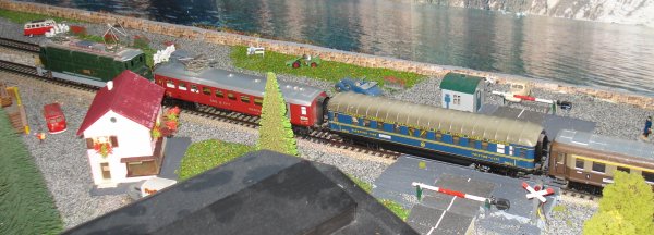 Trains internationaux europens du "Chemin de Fer-Muse du Cabanon"