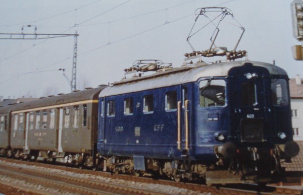 Trains directs lgers suisses rels