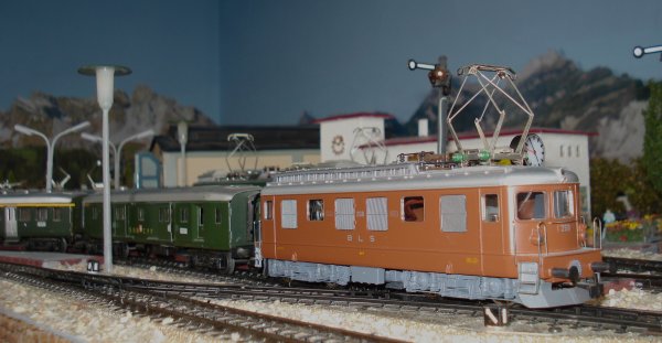 Trains directs lgers suisses du "Chemin de Fer-Muse du Cabanon"