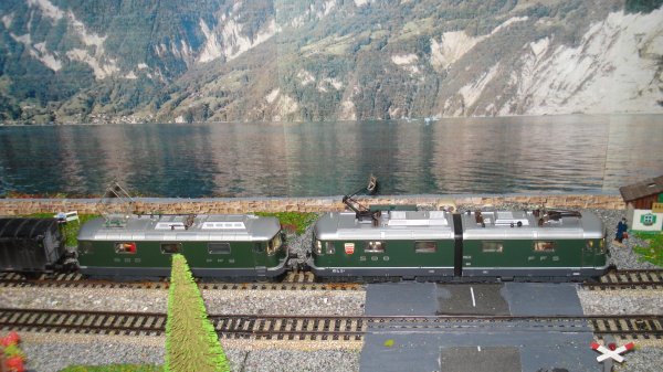 La Re 6/6 11602 "Morges" relle, puis modle de HAG, en images