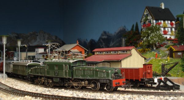 Qu'y a-t-il de plus beau et de plus authentique qu'un chemin de fer modle clair par la lumire naturelle ?