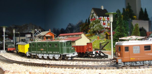 Qu'y a-t-il de plus beau et de plus authentique qu'un chemin de fer modle clair par la lumire naturelle ?