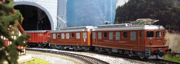 Qu'y a-t-il de plus beau et de plus authentique qu'un chemin de fer modle clair par la lumire naturelle ?