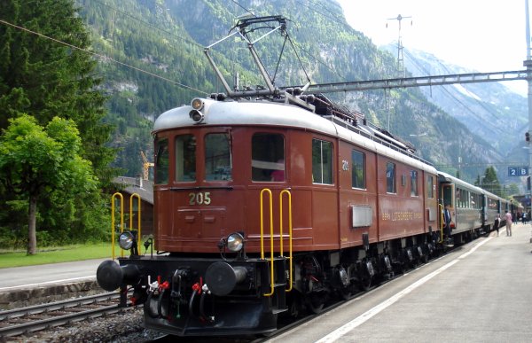 1913 - 2013: les 100 Ans du BLS  Kandersteg (30 juin)