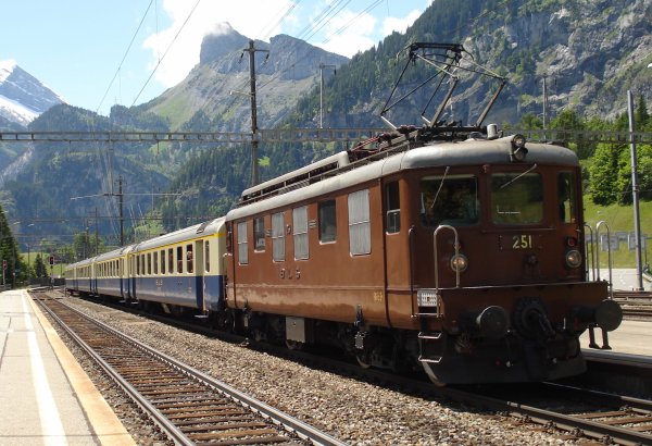 1913 - 2013: les 100 Ans du BLS  Kandersteg (30 juin)