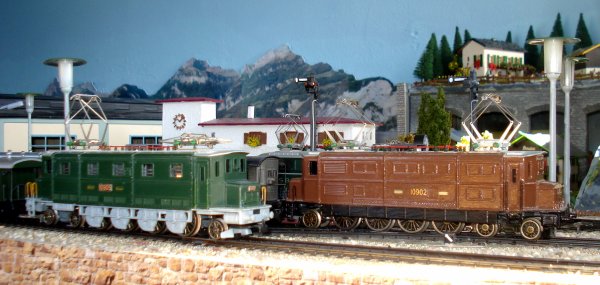 Les Ae 4/7 10902 et 10905 en images