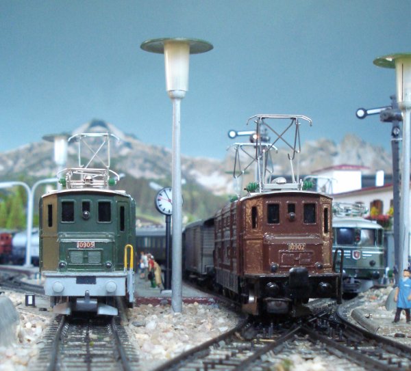 Les Ae 4/7 10902 et 10905 en images