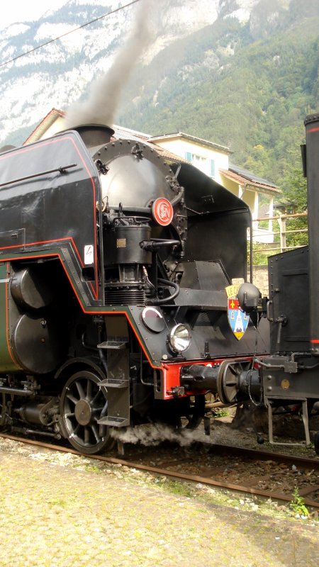 Vapeur à Erstfeld (suite)