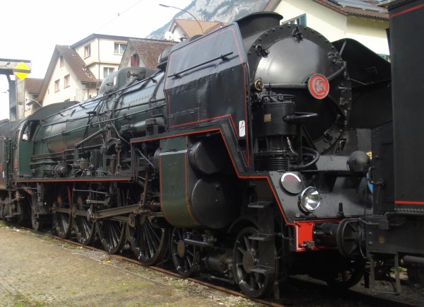 Vapeur à Erstfeld (suite)