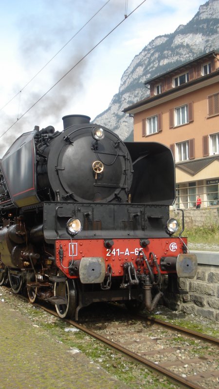 Vapeur à Erstfeld (suite)