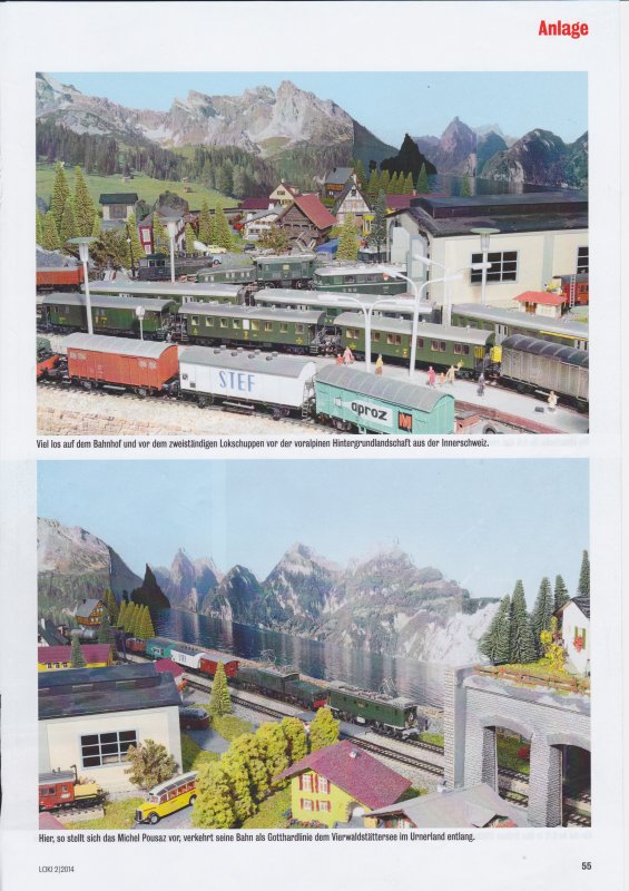 Reportage LOKI 02-2014 en faveur du "Chemin de Fer-Musée du Cabanon"