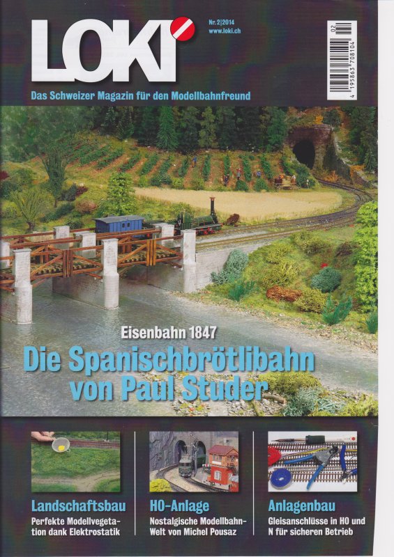 Reportage LOKI 02-2014 en faveur du "Chemin de Fer-Musée du Cabanon"