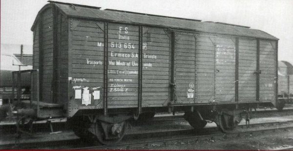 Voici les anciens wagons-citernes (et un couvert) italiens en images (wagons rels)