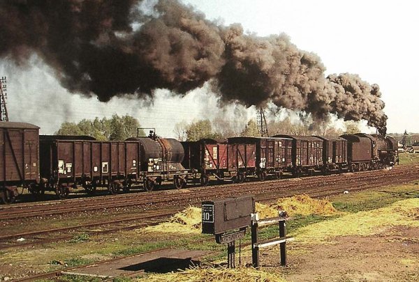 Merveilleux trains vieillis par la vie quotidienne