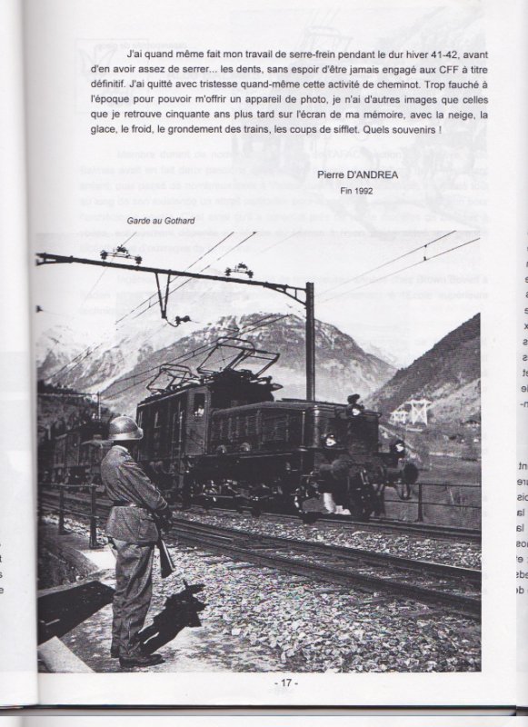 Deux bouleversants tmoignages de l'A.F.A.C., Section genevoise, cits dans la brochure du jubil du quarantime anniversaire en 1993