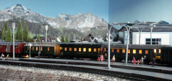 Rintroduction des voitures voyageurs  plate-formes ouvertes BUCO