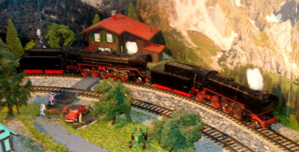 Les fameux "Plandampfzüge" de la DR et de la DB !