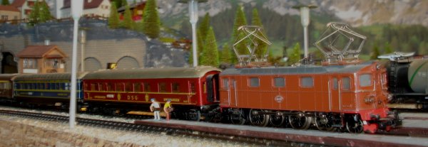 Autres locomotives électriques européennes en tête de l'express international