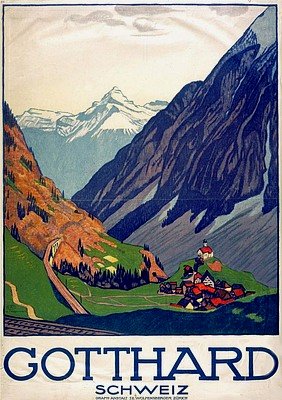 Publicit CFF et BLS (texte et illustrations) durant la premire moiti du vingtime sicle (premire partie)