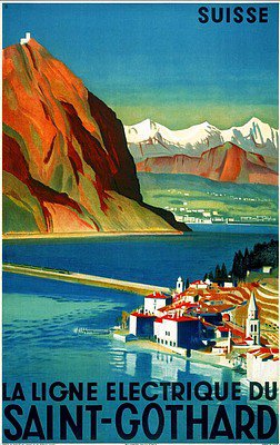 Publicit CFF et BLS (texte et illustrations) durant la premire moiti du vingtime sicle (premire partie)