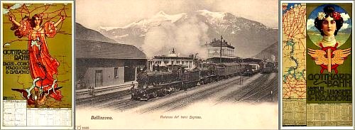 Publicit CFF et BLS (texte et illustrations) durant la premire moiti du vingtime sicle (premire partie)