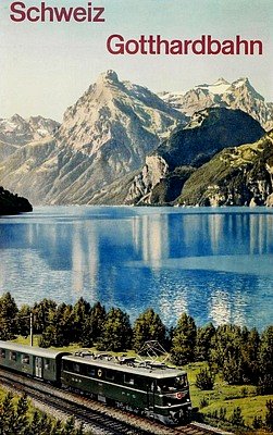 Publicit CFF (illustrations)  durant la premire moiti du vingtime sicle (deuxime partie)