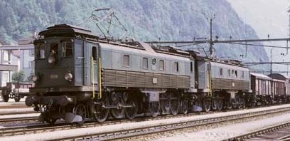 Les modles HO SWISSTOYS et SPENGLER de la locomotive Be 4/6 des CFF