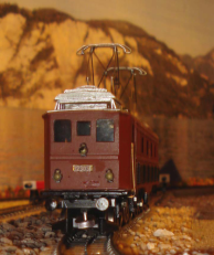 Les modles HO SWISSTOYS et SPENGLER de la locomotive Be 4/6 des CFF