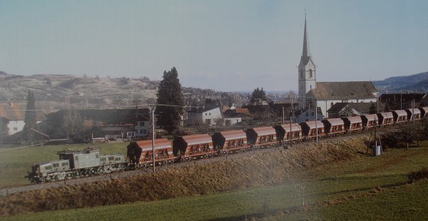 Troisime partie: les trains de denres alimentaires et de gravier/ballast