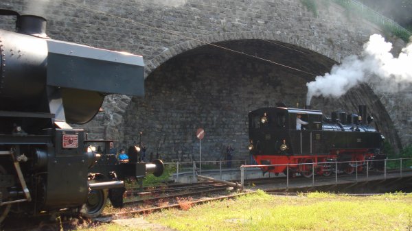 Ambiances "Vapeur" du 25 mai 2015 en gare de Vevey