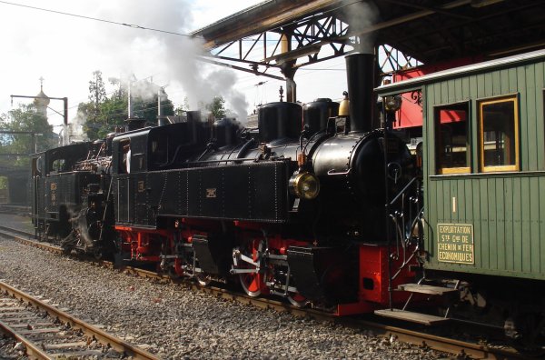 Ambiances "Vapeur" du 25 mai 2015 en gare de Vevey