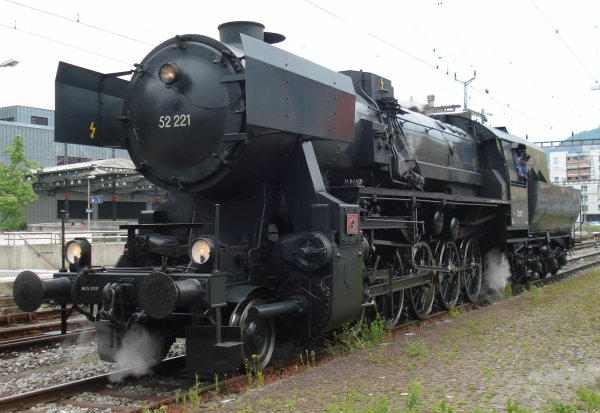 Ambiances "Vapeur" du 25 mai 2015 en gare de Vevey
