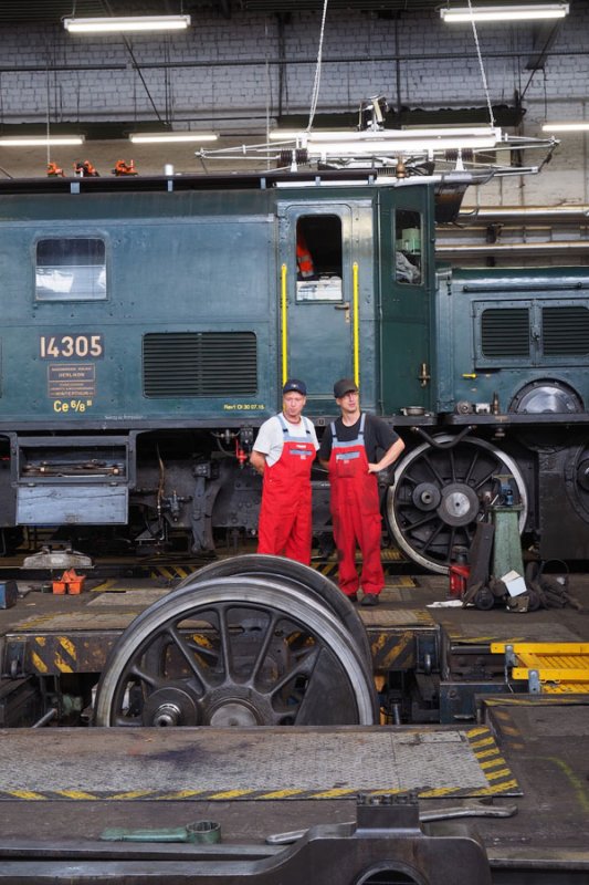 Le douloureux cas de la Ce 6/8 III 14305 !