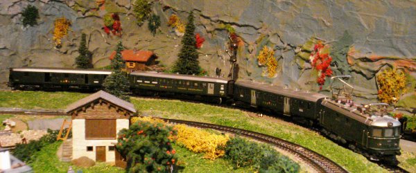 La judicieuse utilisation des wagons-restaurants suisses CFF en HO de MAERKLIN (premire partie)