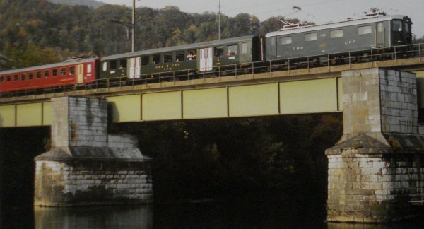 La judicieuse utilisation des wagons-restaurants suisses CFF en HO de MAERKLIN (premire partie)