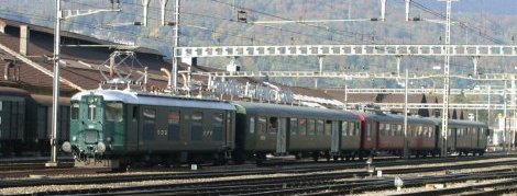 Encore quelques ambiances de trains intervilles avec locomotives Re 4/4 I (deuxime partie)