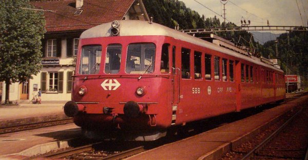 Mes "Flches Rouges" CFF bien-aimes (premire partie, textes et photographies de la ralit)