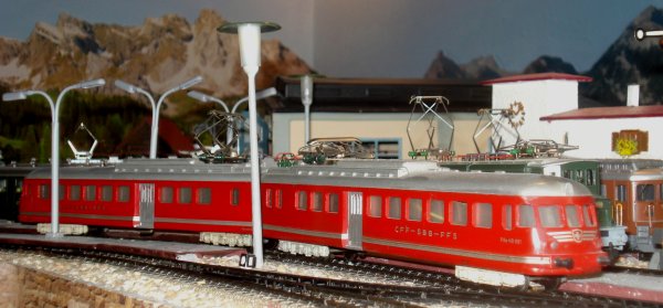 Mes "Flches Rouges" CFF bien-aimes (deuxime partie, ambiances au travers de mes deux modles)