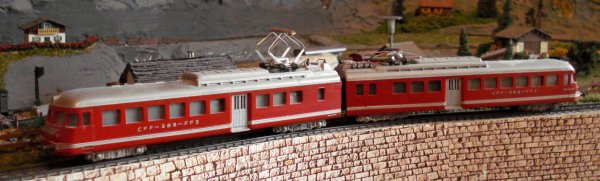 Mes "Flches Rouges" CFF bien-aimes (deuxime partie, ambiances au travers de mes deux modles)